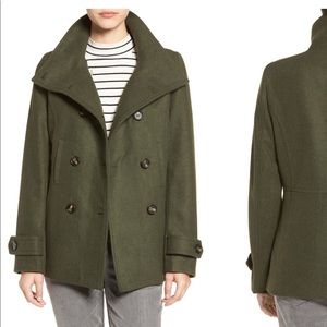 Thread & supply double breasted peacoat